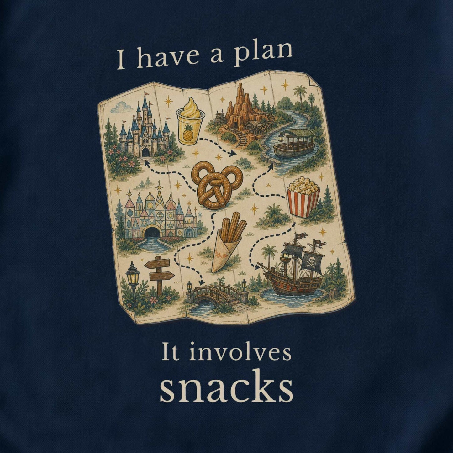 I Have a Plan. It Involves Snacks.