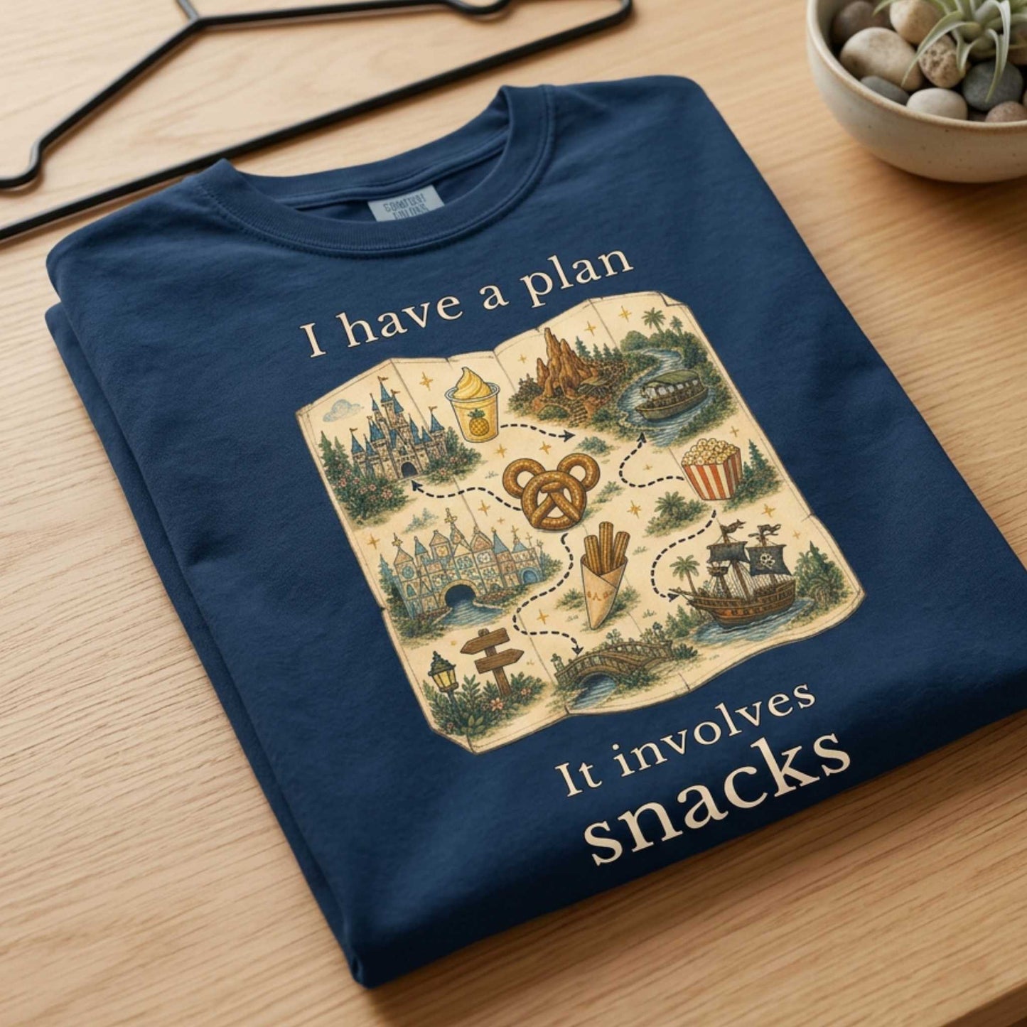 I Have a Plan. It Involves Snacks.