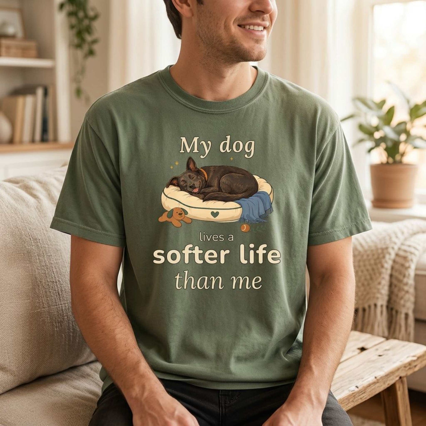 My Dog Enjoys a Softer Life Than Me
