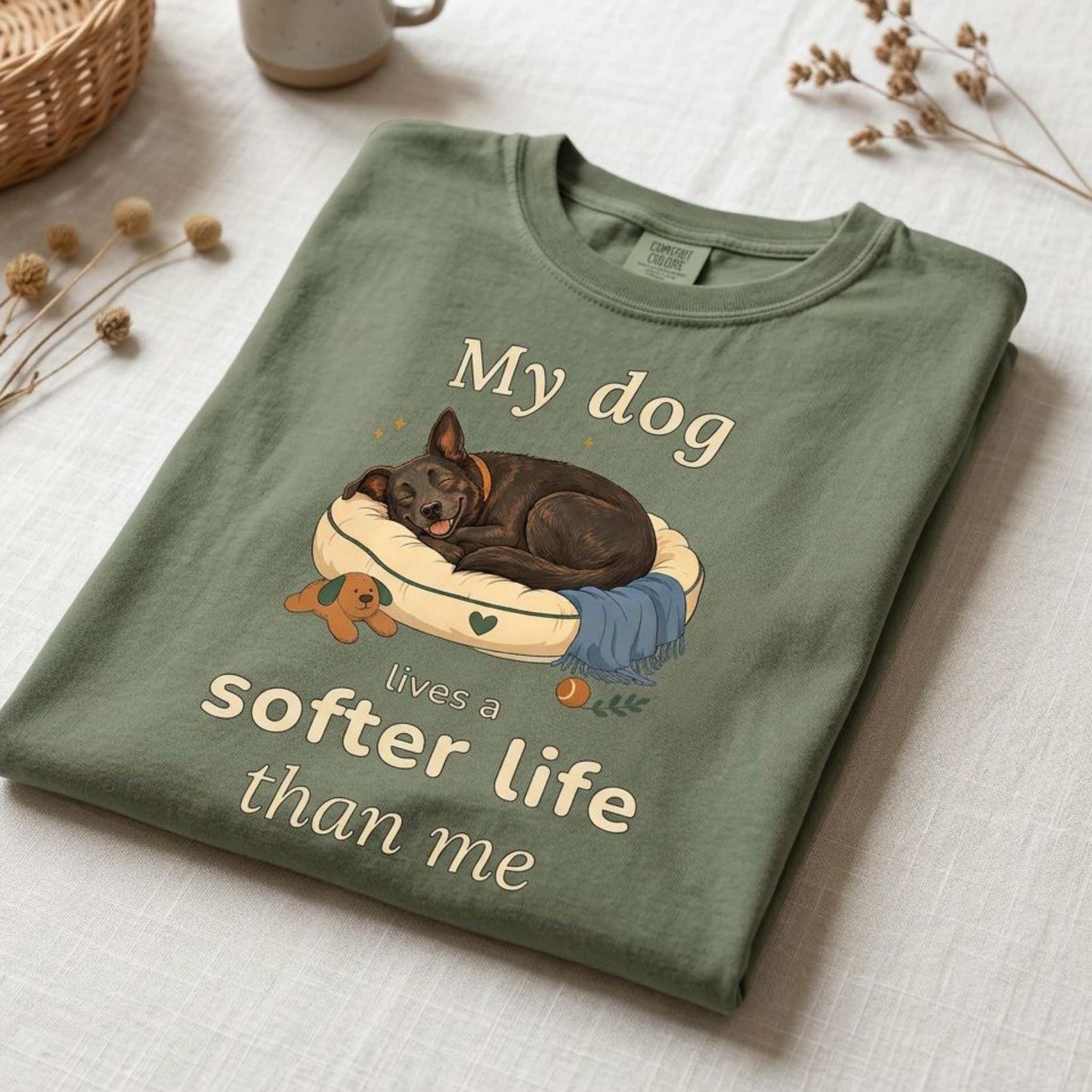 My Dog Enjoys a Softer Life Than Me