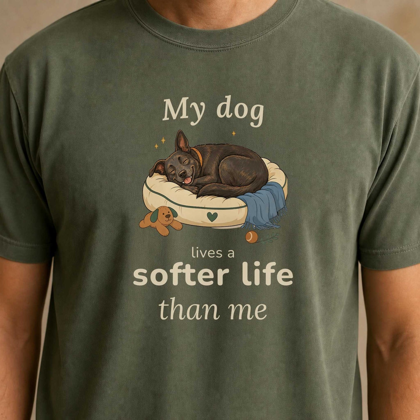 My Dog Enjoys a Softer Life Than Me
