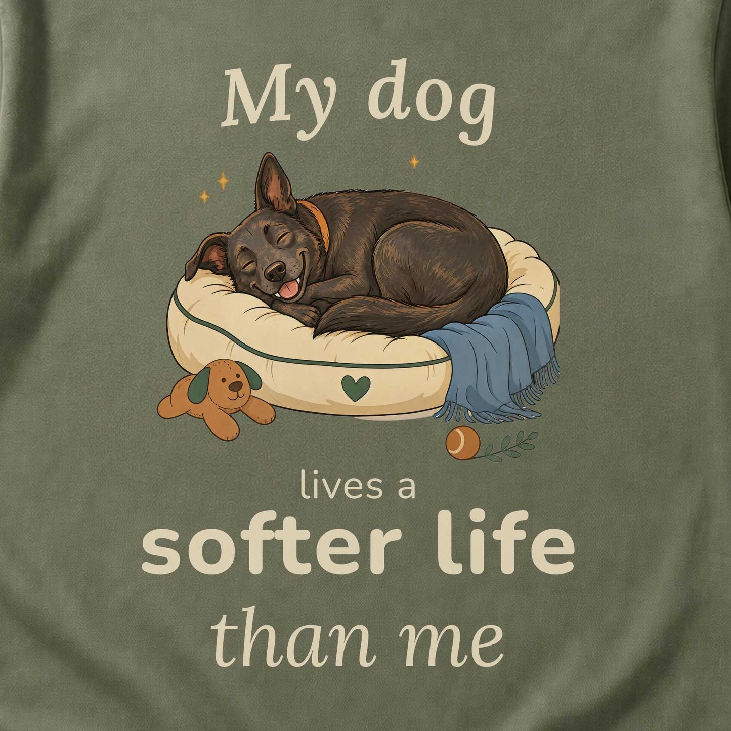 My Dog Enjoys a Softer Life Than Me
