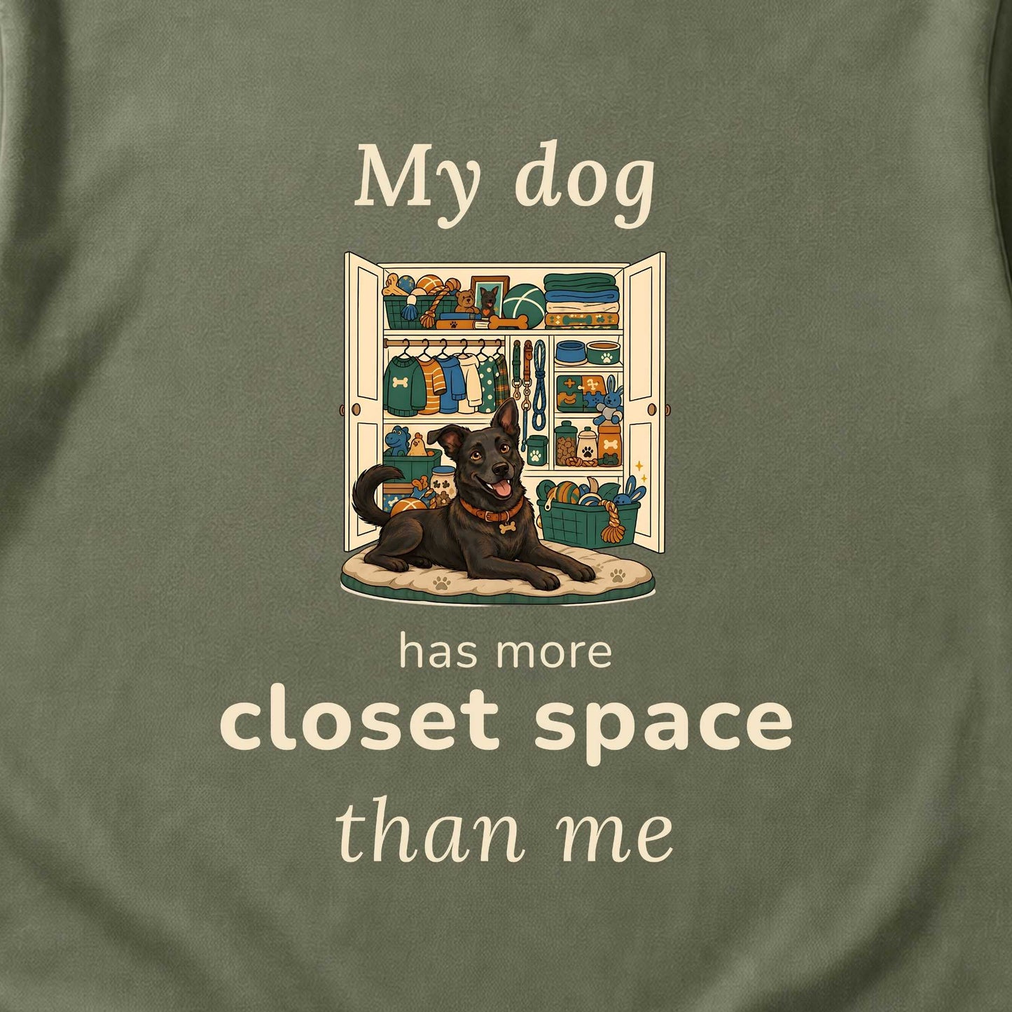 My Dog Has More Closet Space Than Me