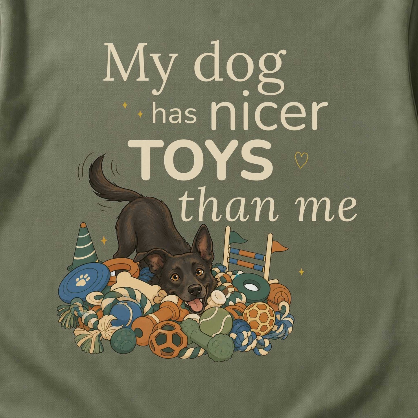 My Dog Has Nicer Toys Than Me