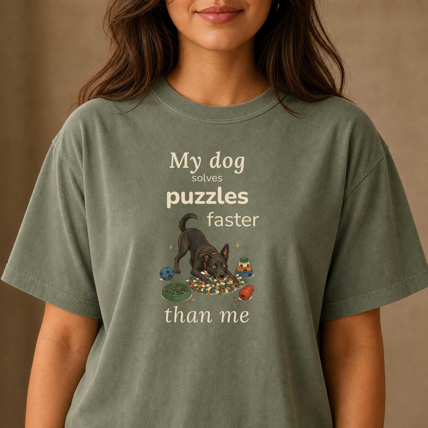 My Dog Solves Puzzles Faster Than Me