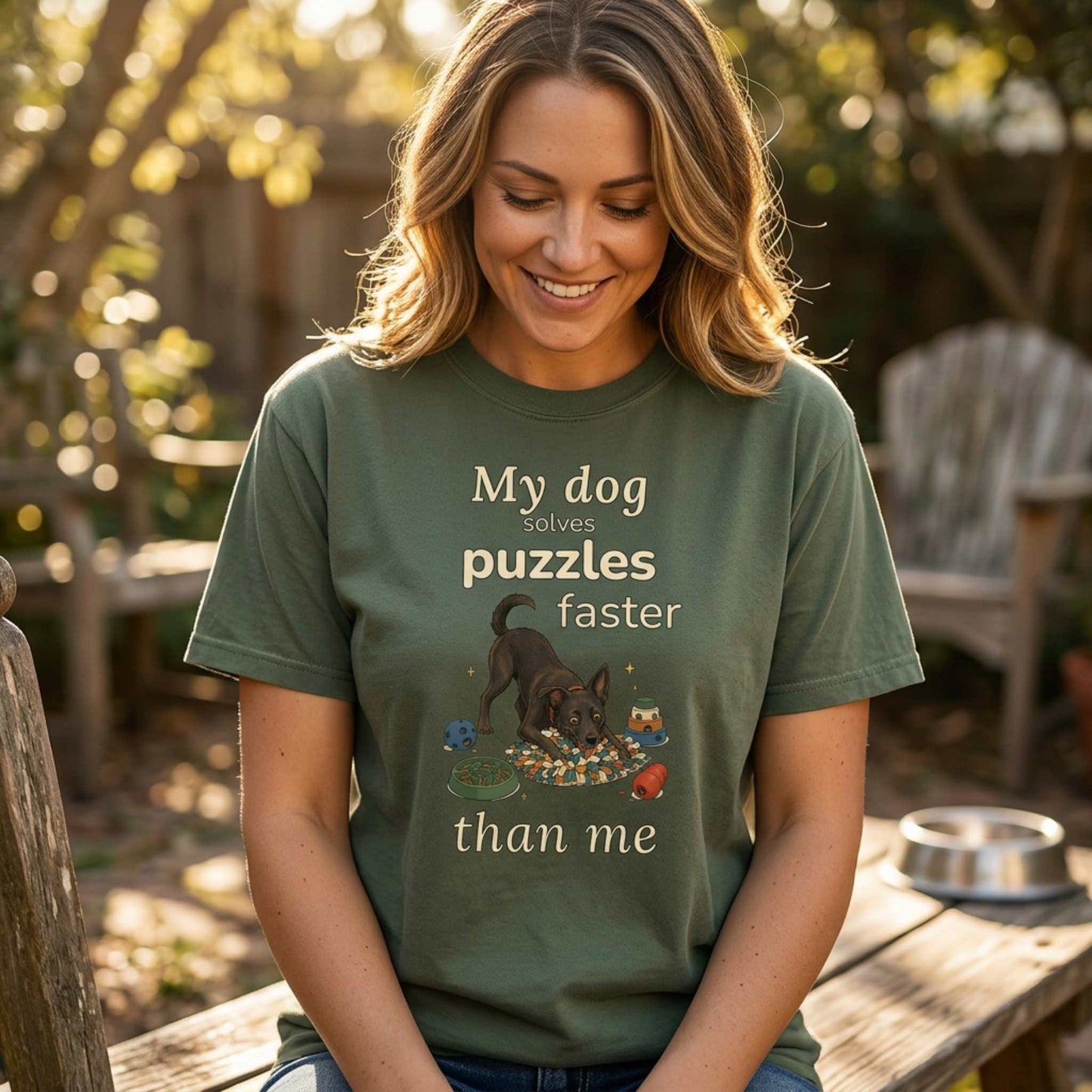 My Dog Solves Puzzles Faster Than Me