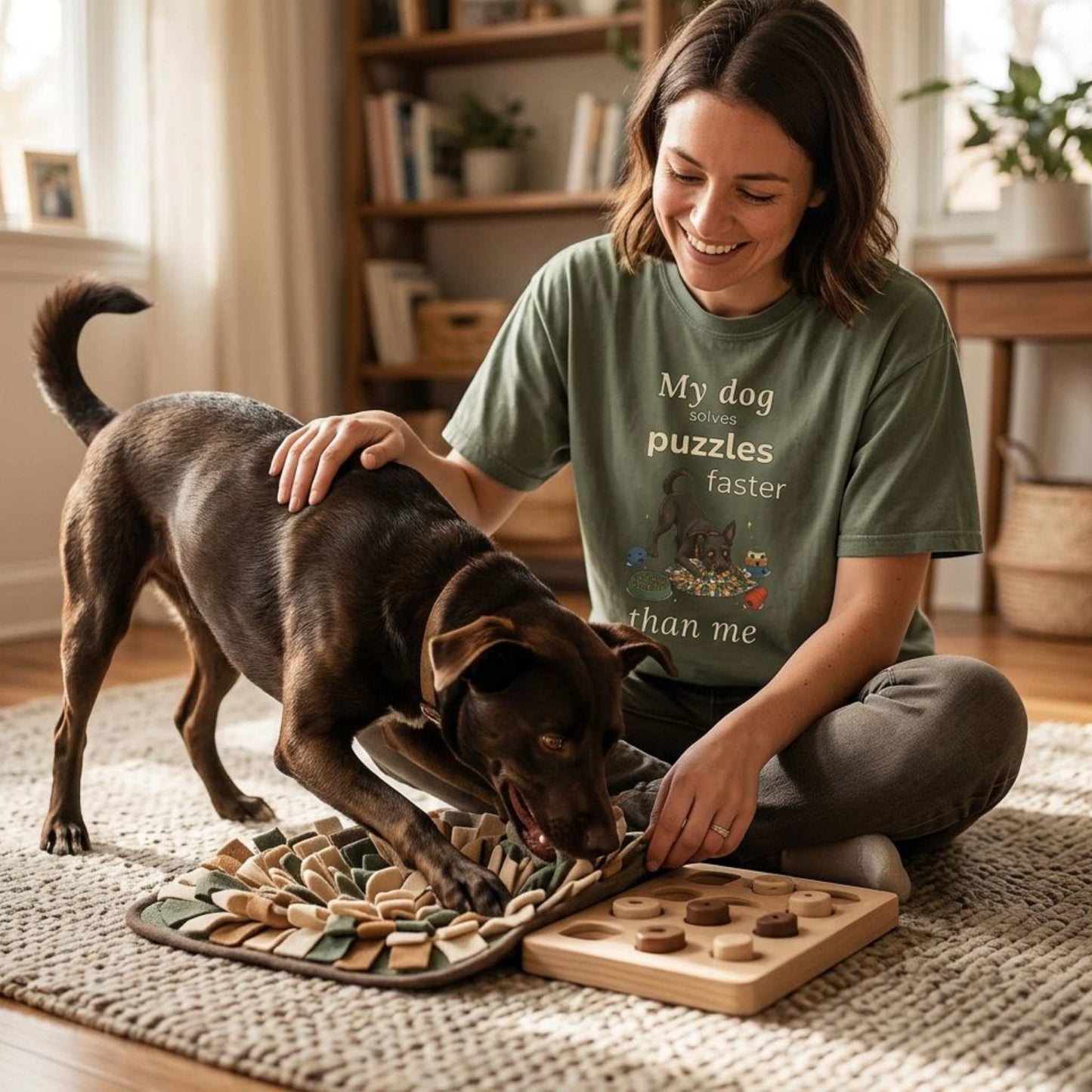 My Dog Solves Puzzles Faster Than Me