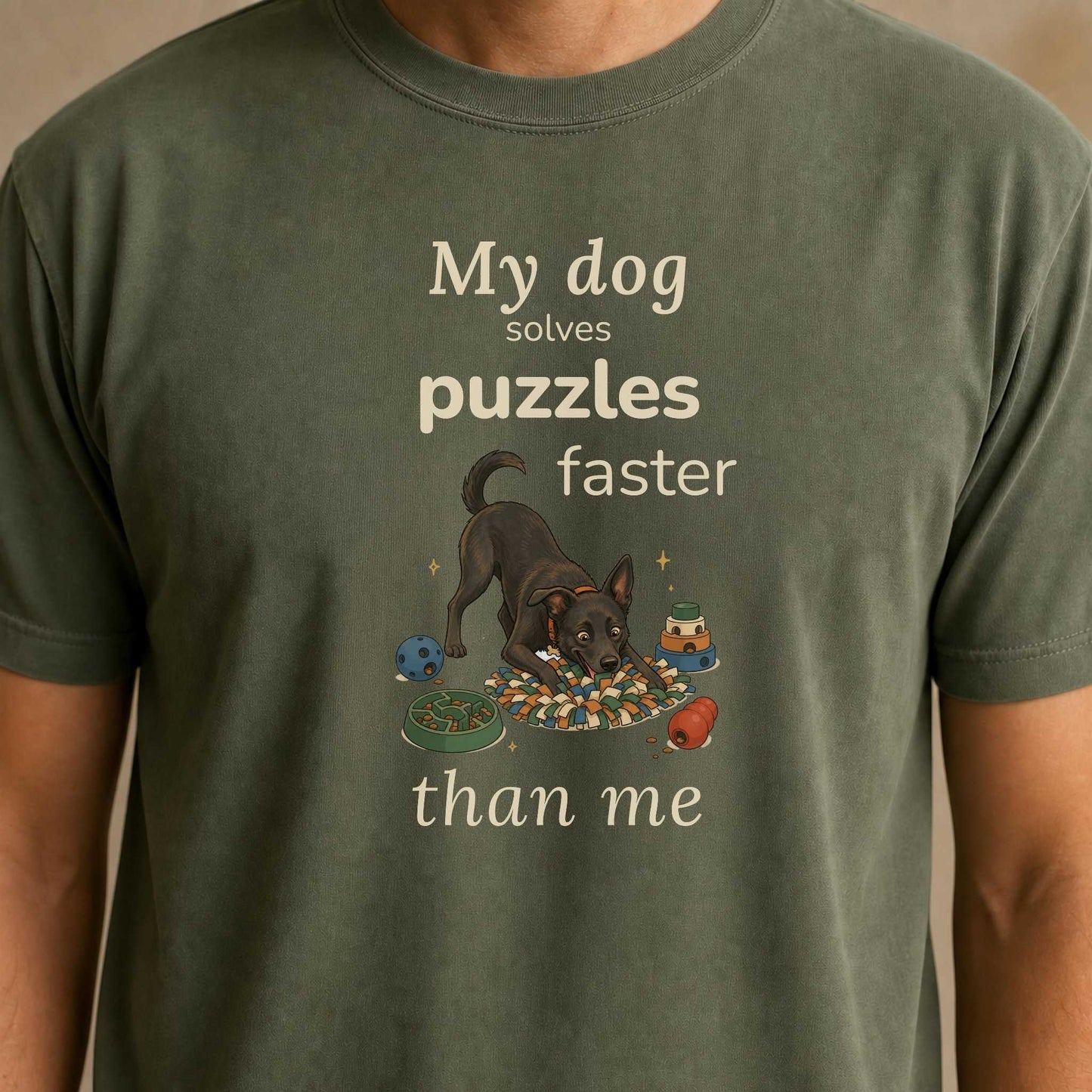 My Dog Solves Puzzles Faster Than Me