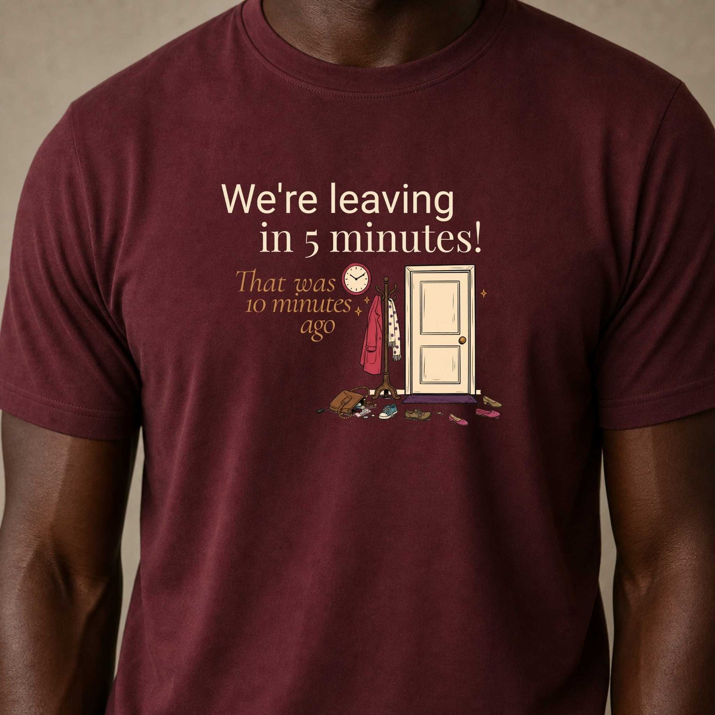 Leaving in 5 Minutes. That Was 10 Minutes Ago.