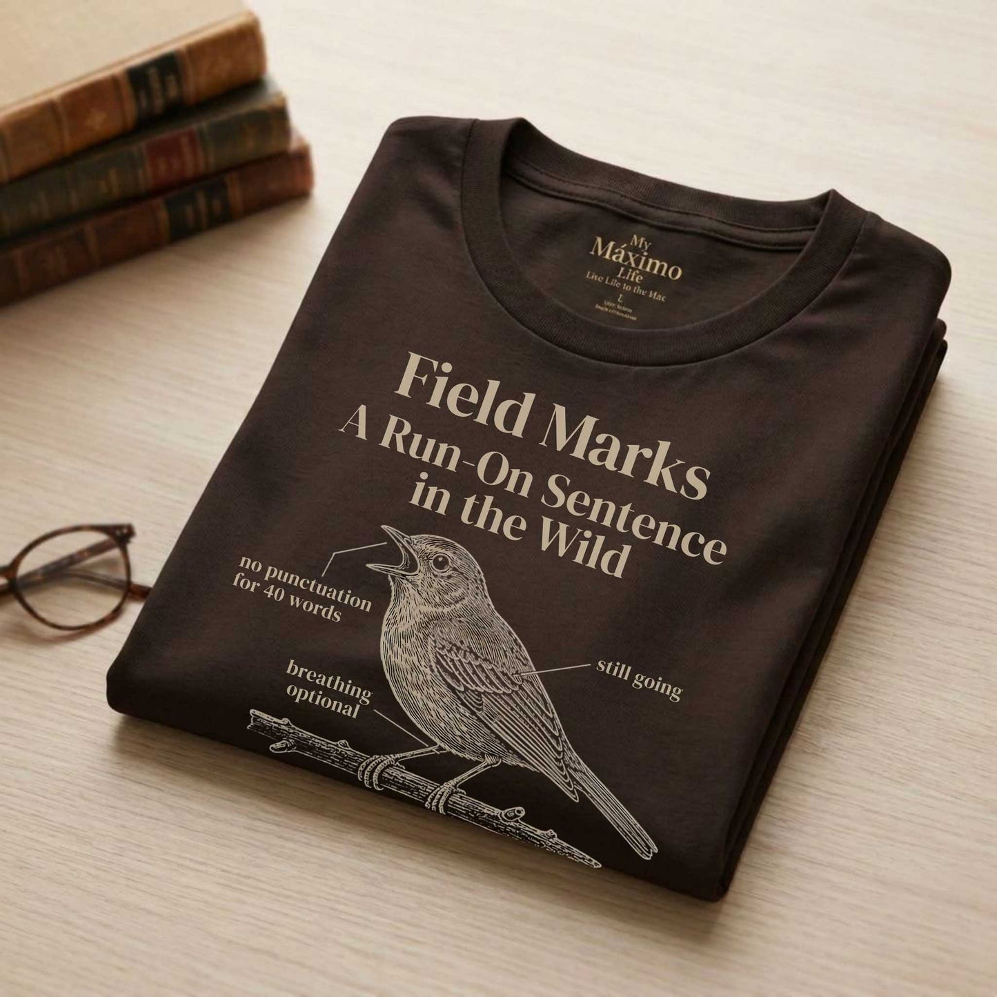 Field Marks: A Run-On Sentence in the Wild